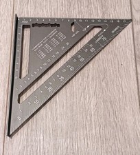 7" Black ROOFING Square SPEED