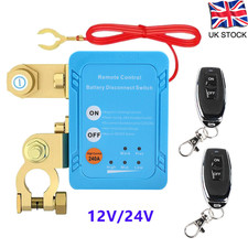Battery Switch Disconnect Power Kill Master Isolator Remote Off Control 12V/24V