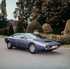 Ferrari Dino 308 GT4 at Great Fosters Hotel Egham Surrey September- Old Photo 1