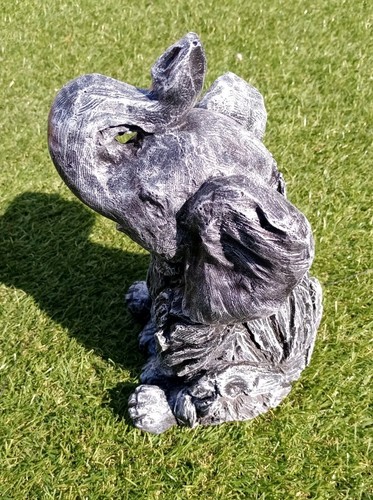 Elephant garden ornament - elephant,