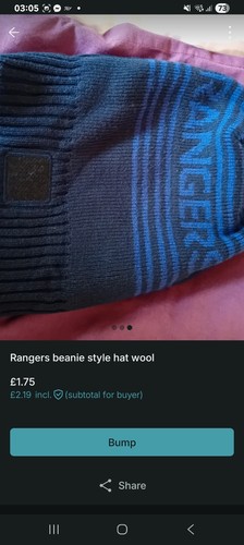 Glasgow rangers beanie - glasgow,