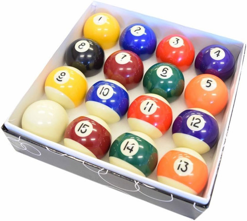 Pool table billiard ball set - pool,