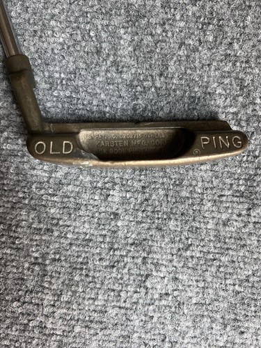 Vintage old ping bronze putter - vintage,