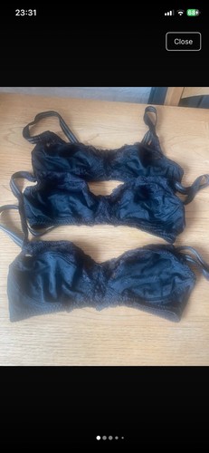 Bras lacey 34b non - 3x,