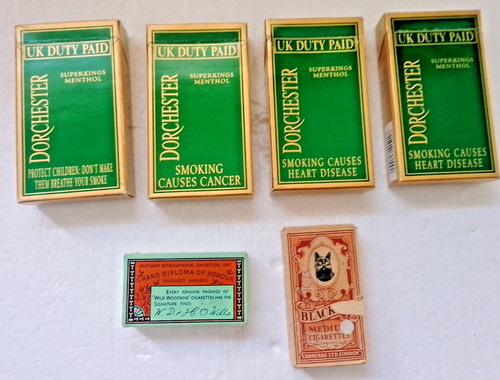 Empty vintage cigarette - 6,