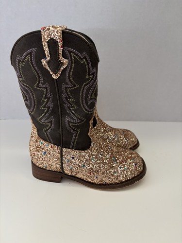 Girls glitter cowboy - glitter, boots