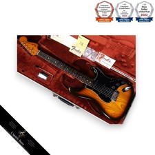 Fender Stratocaster 1979 Sunburst Electric Guitar Large Head Bullet Nut 3Saddle