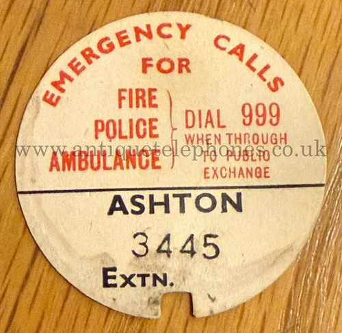 Genuine gpo telephone dial - genuine,