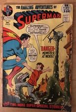 Superman Comic #246 Swan Art
