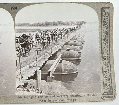 Ww1 stereoview card photo - ww1,