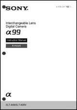 Sony Alpha A99 Digital Camera