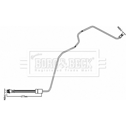 Brake hose for volvo - brake,