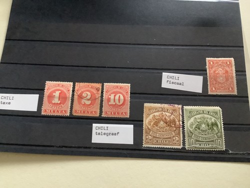 Chile revenue stamps - , a261