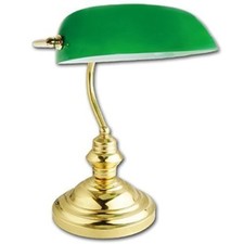 Retro classic bankers lamp - 15",