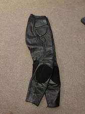 Heine Gericke Leather Motorcycle Trousers Size 40