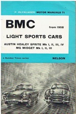 AUSTIN HEALEY FROGEYE SPRITE &