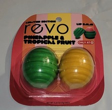 2 REVO Lip Balms PINEAPPLE &