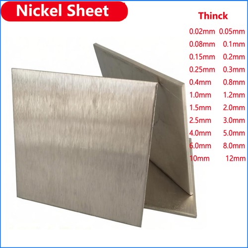 Pure nickel sheet - nickel, plate