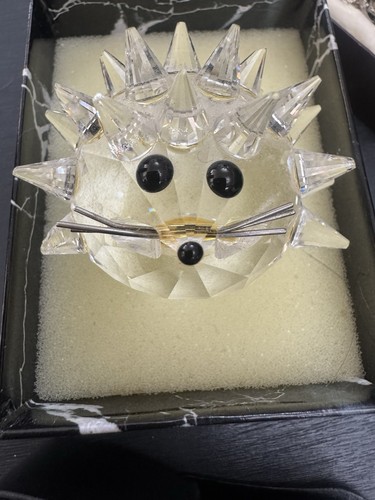 Swarovski crystal hedgehog - swarovski,