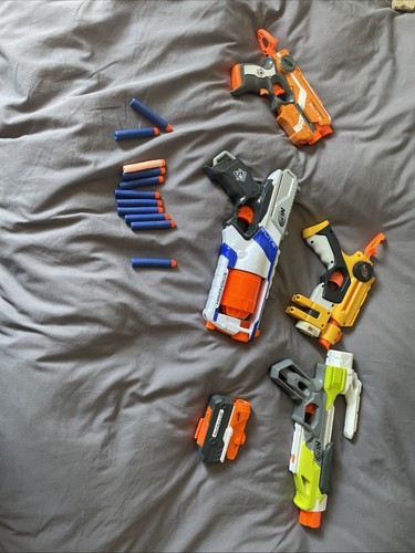 Various nerf guns - various, +