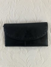 Jonn Rocha Black Leather Wallet/purse NEW