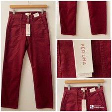 PER UNA Trousers Sz 10 Wine