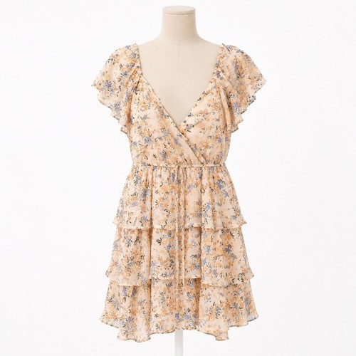 Floral fairy ruffle tiered - floral,