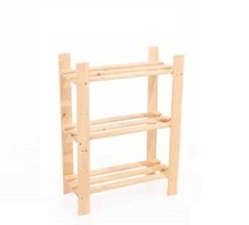 3, 4 & 5 TIER SOLID WOODEN