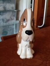 Vintage Szeiler Pottery Droopy Eared Dog Figure