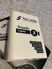 Two Notes Torpedo Captor x 8 Ohm Reactive Load Box with Attenuator and Cab SIM