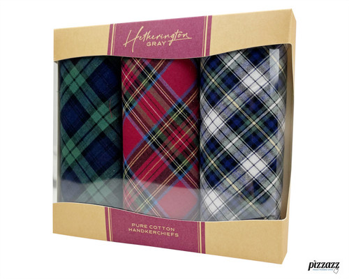 Tartan handkerchiefs 100 - tartan, 100%