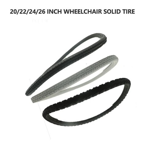 Wheelchair solid tyre 24 - wheelchair, 22