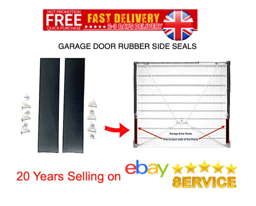 Garage door seals side - door,