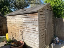 Wooden Garden Shed – Solid & Spacious – 240cm x 180cm