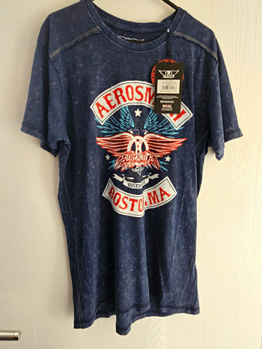 Aerosmith navy graphic print - navy,