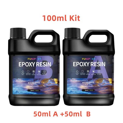 Epoxy resin crystal clear - 1:1,