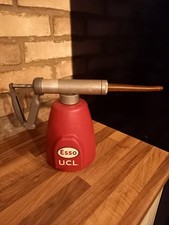 Esso Lubricant Dispenser Upper Cylinder Petrol Oil Can
