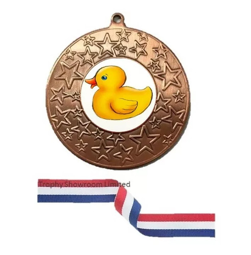 Rubber duck gold silver bronze - duck,