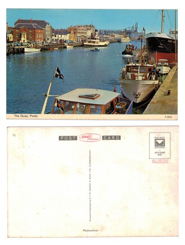 Postcard the quay - postcard, poole