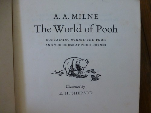 The world pooh 1st edition - the,