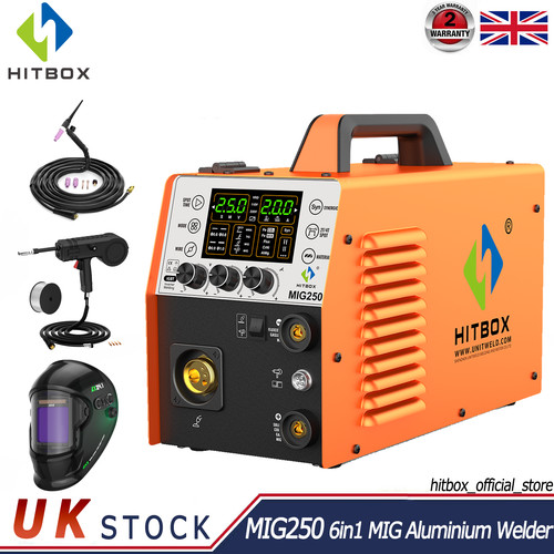 250amp 6in1 gas gasless mig - gas/gasless,