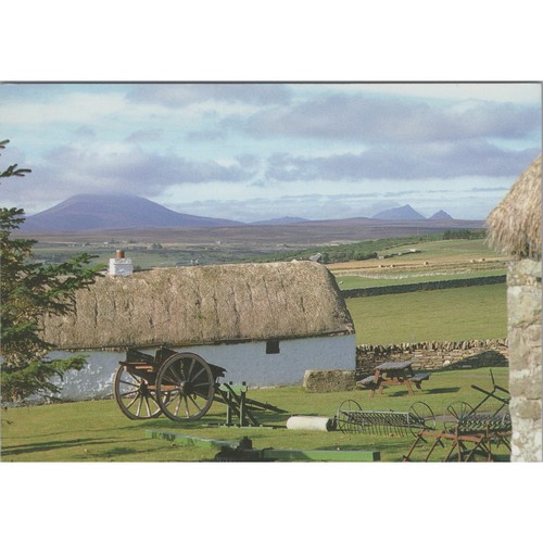 Postcard laidhay croft museum - croft,
