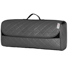 FOR MINI COUNTRYMAN - Boot Tidy Organiser Storage Car Trunk Bag Leather Grey