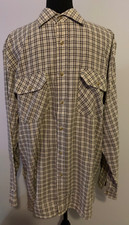  Tom Hagan beige check shirt