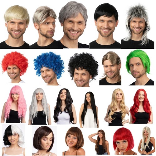 Unisex fancy dress wig - dress,