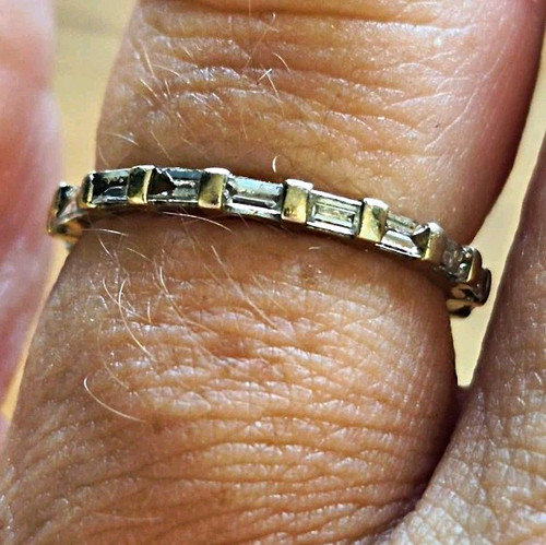 18ct white and yellow - and, gold
