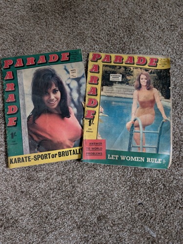 Vintage parade magazines - vintage,