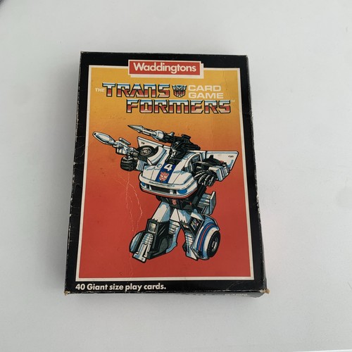 Transformers 1985 card game - transformers, by