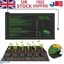 Seedling Heating Mat Seed Germination Starter Sprout Plant Greenhouse Cloning UK