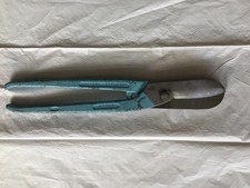 sheet metal shears used , Gilbows 14 inch long  , curved hand shears/ snips
